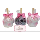 Maçã do Amor Decorada